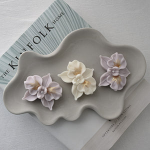 Orchid-Shaped Mini Candles | Floral Party Favor Candles