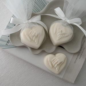 Wedding Candle Favors | Hand in Hand Soy Candles for Bridal Shower