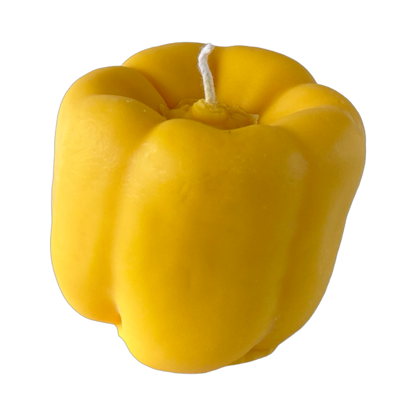 Bell Pepper Candle - Yellow
