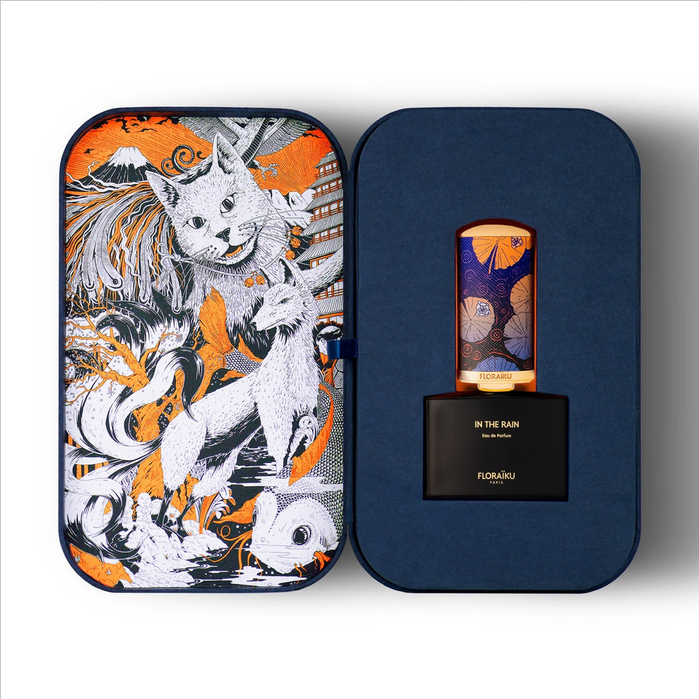 Floraiku Bento Box, IN THE RAIN Eau de Parfum 50ml + 10ml with Travel Case