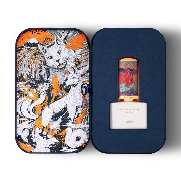 Floraiku Bento Box, I AM COMING HOME Eau de Parfum 50ml + 10ml with Travel Case
