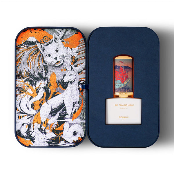 Floraiku Bento Box, I AM COMING HOME Eau de Parfum 50ml + 10ml with Travel Case