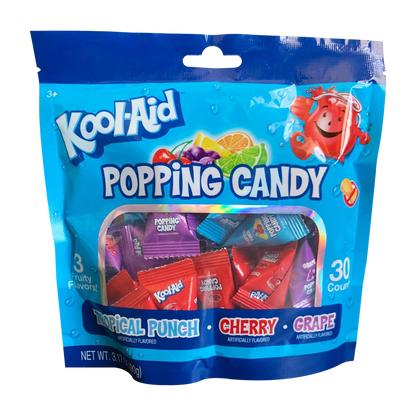 Popping Candy, Individual Packets of Candies, 3.17 Ounce Gusset Bag, 30 count