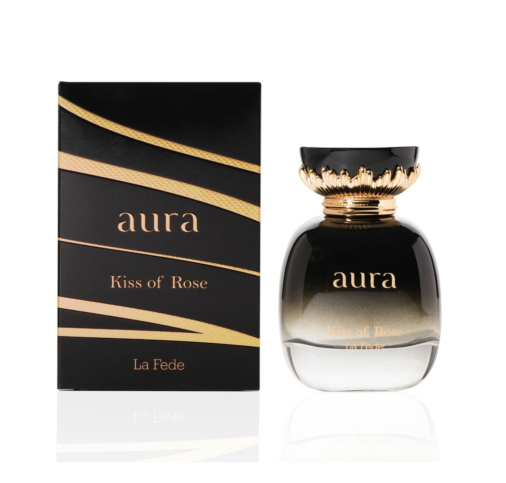 Khadlaj La Fede Aura Kiss of Rose Eau De Parfum for Women, 100 ml