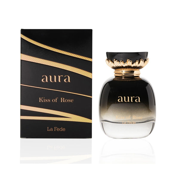 Khadlaj La Fede Aura Kiss of Rose Eau De Parfum for Women, 100 ml