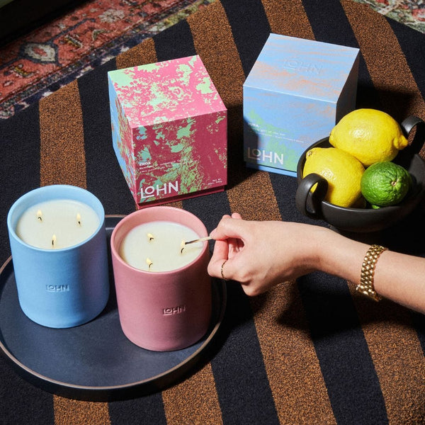 Lohn Scented Candle - ERDE, Amber & Vetiver