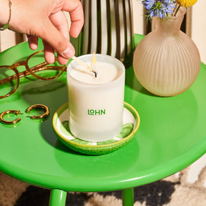 Lohn Scented Candle - JARO,Mandarin & Petitgrain, 7.5 Ounce/50 Hours
