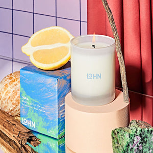 Lohn Scented Candle - JURA, Orange & Sandalwood