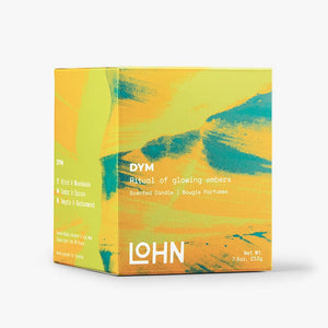 Lohn Scented Candle - DYM, Spruce & Woodsmoke, 7.5 Ounce/50 Hours