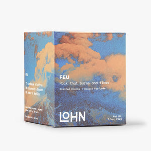 Lohn Scented Candle - FEU, Cardamom & Coconut, 7.5 Ounce/50 Hours