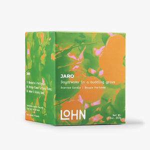 Lohn Scented Candle - JARO,Mandarin & Petitgrain, 7.5 Ounce/50 Hours