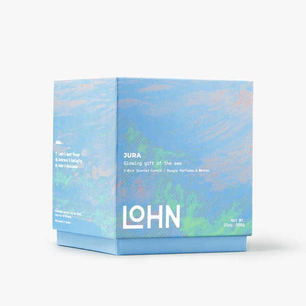 Lohn Scented Candle - JURA, Orange & Sandalwood