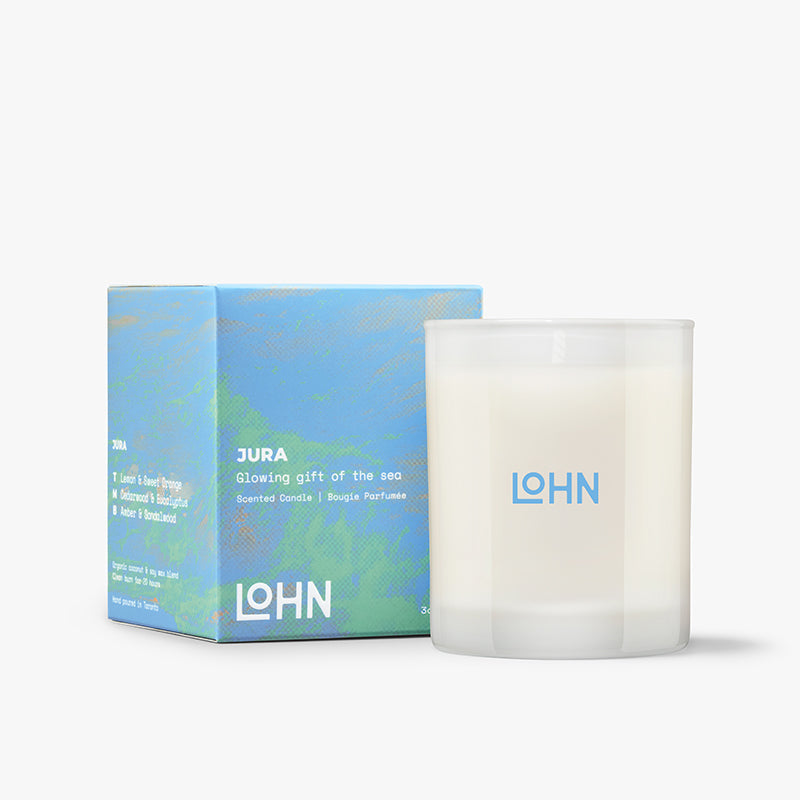 Lohn Scented Candle - JURA, Orange & Sandalwood