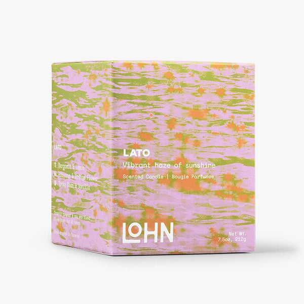 Lohn Scented Candle - LATO, Lemon & Tonka Bean