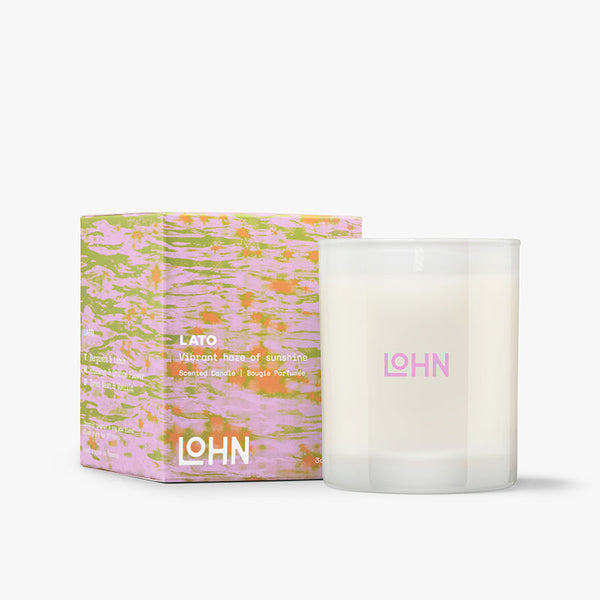 Lohn Scented Candle - LATO, Lemon & Tonka Bean