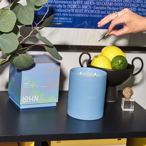 Lohn Scented Candle - JURA, Orange & Sandalwood