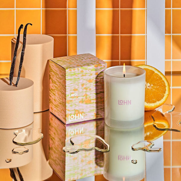 Lohn Scented Candle - LATO, Lemon & Tonka Bean