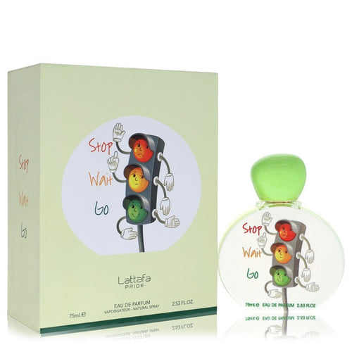Lattafa Pride Stop Wait Go by Lattafa Eau De Parfum Spray (Unisex) 2.5 oz for Men