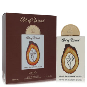 Lattafa Pride Art of Wood by Lattafa Eau De Parfum Spray (Unisex) 3.4 oz for Men