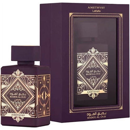 Lattafa Badee Al Oud Amethyst Eau de Parfum Unisex Perfume, 100 ml