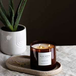 Midnight Garden (Lavender + Rosemary + Geranium) - Signature 3-Wick Candle