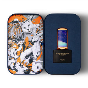 Floraiku Bento Box, MY LOVE HAS THE COLOUR OF THE NIGHT Eau de Parfum 50ml + 10ml with Travel Case