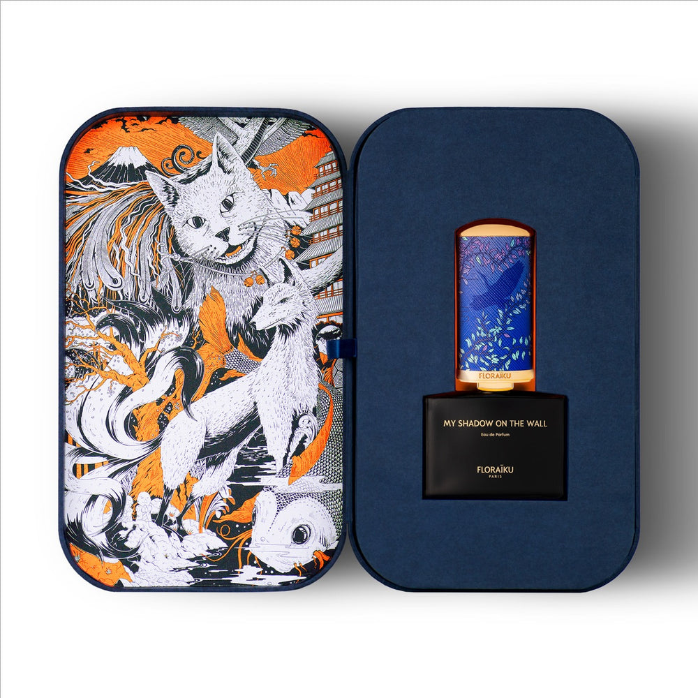 Floraiku Bento Box, MY SHADOW ON THE WALL Eau de Parfum 50ml + 10ml with Travel Case