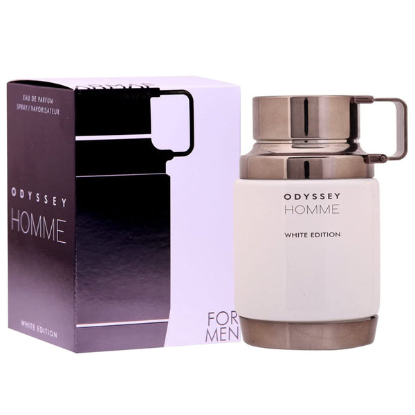 Armaf Odyssey Homme White Edition for Men Eau de Parfum Spray, 3.4 Ounce