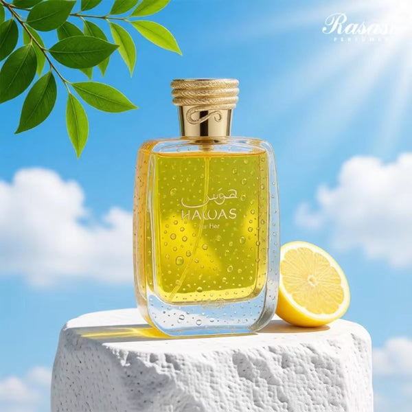 RASASI Hawas Eau de Parfum 100ML Premium Arabian Perfume for Women 3.4 Ounce Lasting Floral Pheromones Perfumes Cologne
