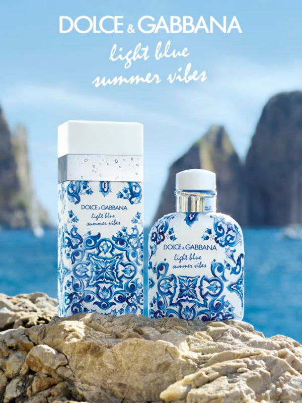 DOLCE & GABBANA, Light Blue Summer Vibes Eau De Toilette Unisex Fragrance 100ml