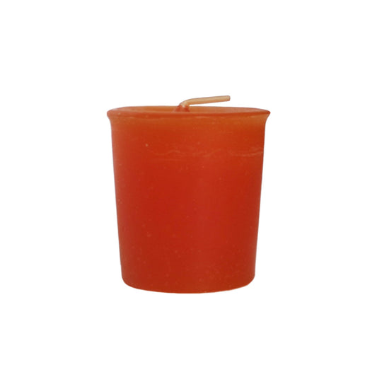 Mole Hollow Candles, Mandarin Spice Scented Votive Candles, 18 Votives Box