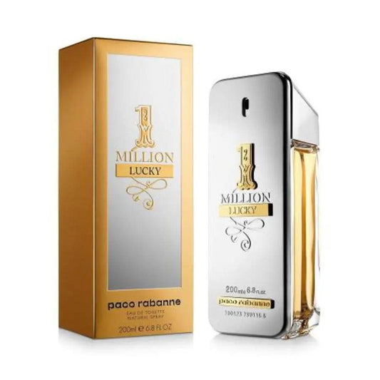 1 Million Lucky by Paco Rabanne Men 6.7oz Eau De Toilette Spray