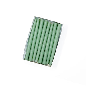 Mole Hollow Candles, 6" Tiny Unscented Taper Candle, Set of 24- Choose from 39 Colors!