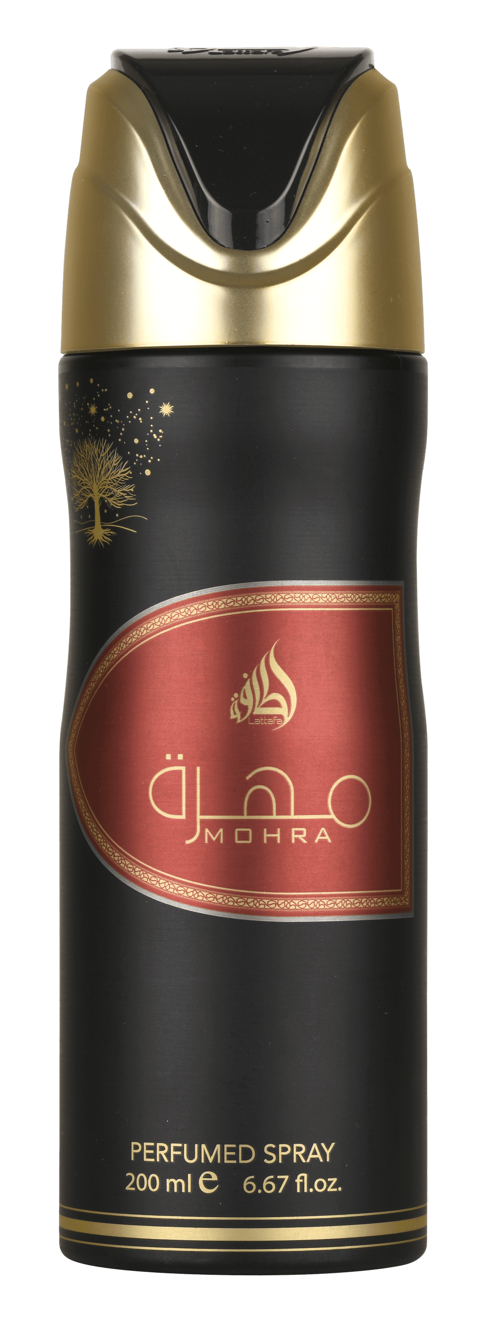 Lattafa Mohra Unisex Perfumed Body Spray, 200 ml/6.67 fl.oz.