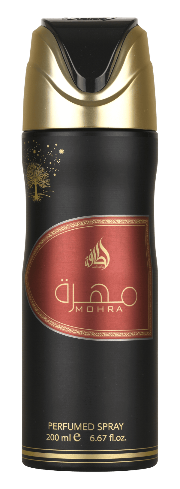 Lattafa Mohra Unisex Perfumed Body Spray, 200 ml/6.67 fl.oz.