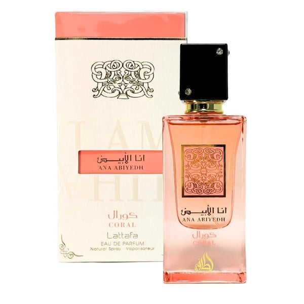 Lattafa Ana Abiyedh Coral for Unisex Eau de Parfum Spray 100ML