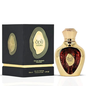 Lattafa Niche Emarati Nadira Eau de Parfum Spray Unisex Perfume, 100 ml