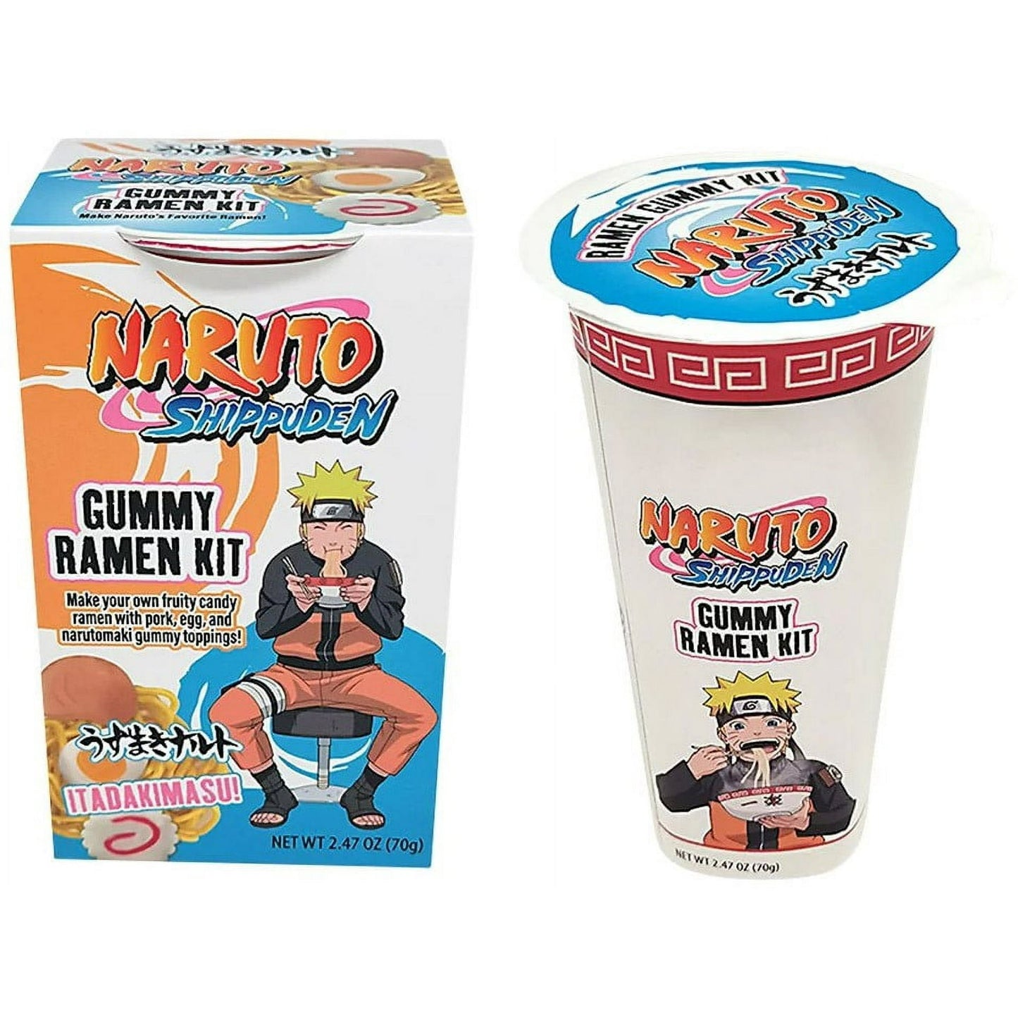 Naruto Gummy Ramen Kit Gummy Candy Cup