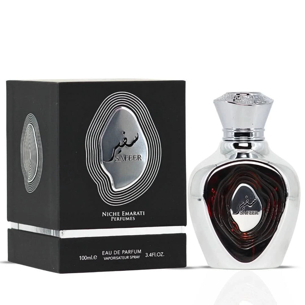Lattafa Emarati Safeer Niche Eau de Parfum Spray Unisex Perfume, 100 ml