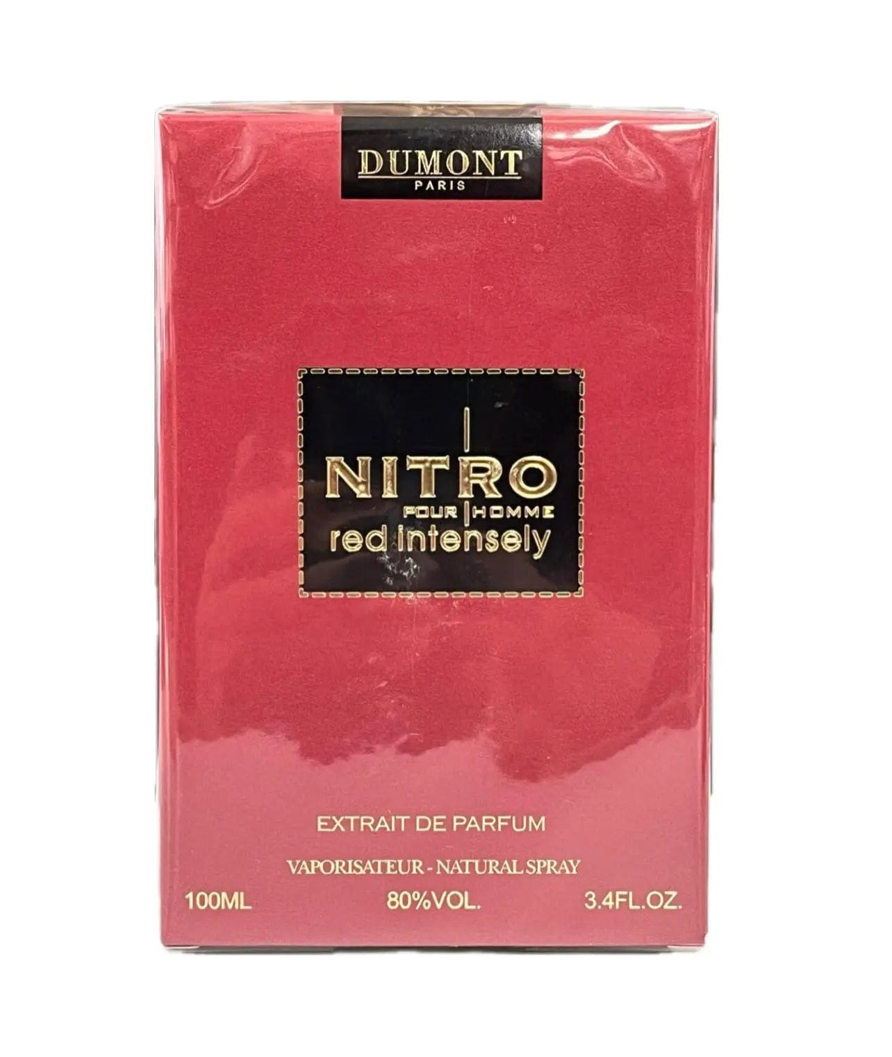 Nitro Red Intensely By Dumont For Men 3.4oz EDP Spray