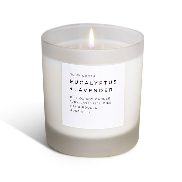 Eucalyptus + Lavender - Signature Soy Candle