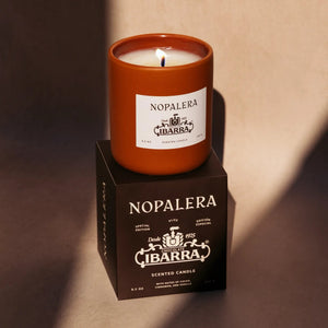 Nopalera, Chocolate Ibarra Candle Scent Candle, 8.5 Ounce