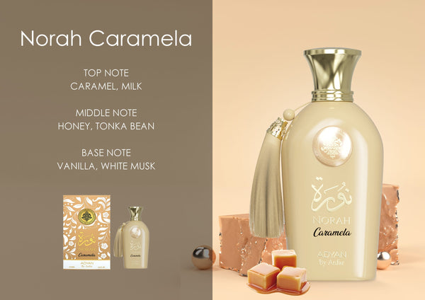 Adyan Norah Caramela Eau De Parfum For Women, 100 ml