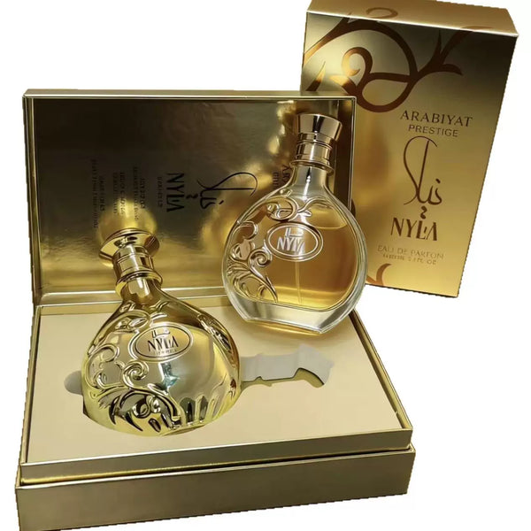 Arabiyat Prestige Nyla Premium Unisex Vanilla Jasmine Eau de Toilette for Men and Women
