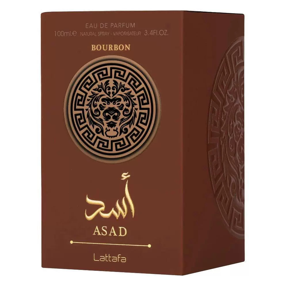 100ml Asad Bourbon Lattafa7 High Quality Arabic Dubai Middle East Men and Women Perfume