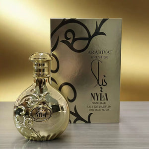 Arabiyat Prestige Nyla Premium Unisex Vanilla Jasmine Eau de Toilette for Men and Women