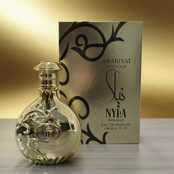 Arabiyat Prestige Nyla Premium Unisex Vanilla Jasmine Eau de Toilette for Men and Women