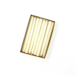 Mole Hollow Candles, 6" Tiny Unscented Taper Candle, Set of 24- Choose from 39 Colors!