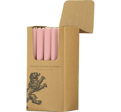 British Colour Standard Eco Dinner Candles, 25cm / 10'' H - 25 per pack