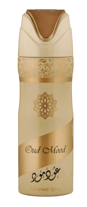 Lattafa Oud Mood Unisex Perfumed Body Spray, 200 ml/6.67 fl.oz.